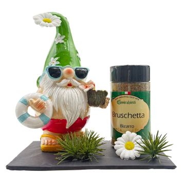 1er Gartenzwerg "Beach Party"