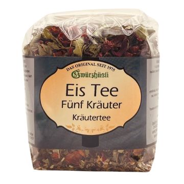 Eistee fünf Kräuter Edi
