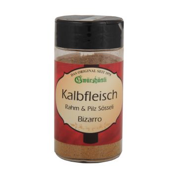 Kalbfleisch, Rahm & Pilz Sösseli